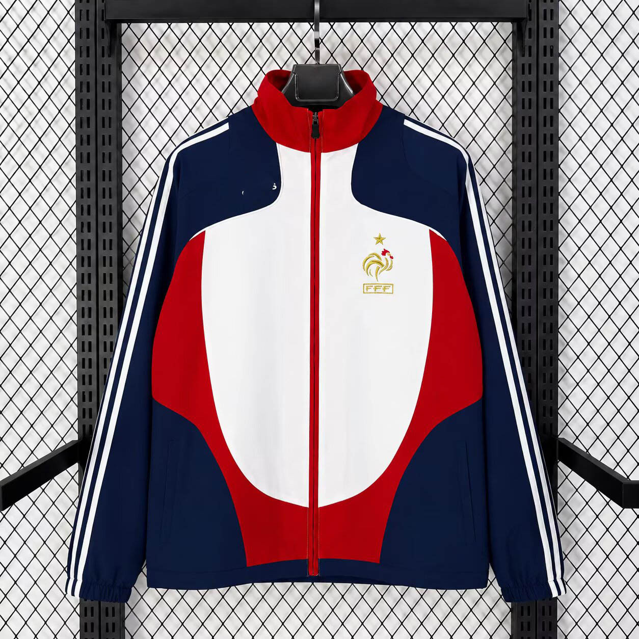 Nueva chaqueta de fútbol de doble cara chaqueta de asalto chaqueta de algodón Brasil París Arsenal Alemania BairbaL chaqueta impermeable image 64