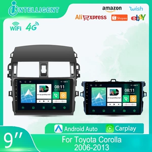 Toyota Corolla 06-13 üçün Bluetooth və arxa kamera ilə Android naviqasiya sistemi