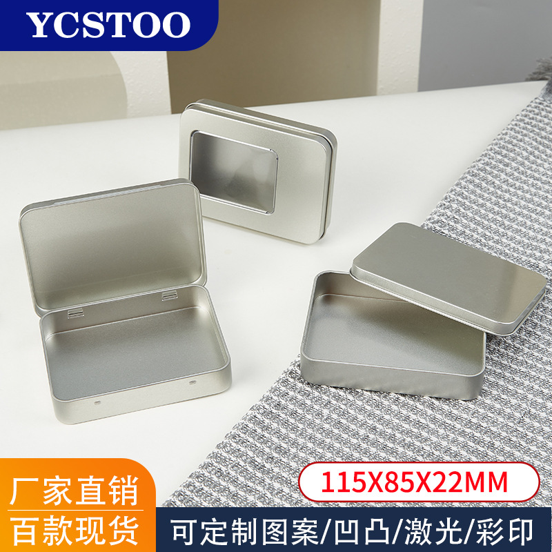 Cubierta plana de hojalata techo solar 115 en stock al por mayor teniendo insignia llavero rectangular cortaúñas U disco de almacenamiento