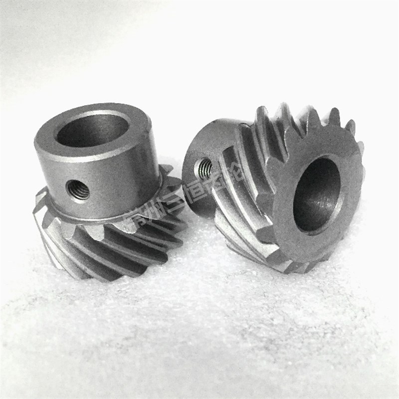 斜齿轮链轮机械传动配件大全同步轮1.5模15齿孔15左右旋交错齿