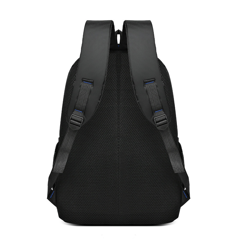 Mochila de viaje al aire libre de ocio Mochila de computadora de viaje de negocios para hombres Mochila escolar simple de gran capacidad para estudiantes de secundaria