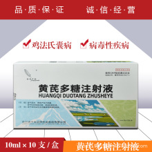 兽药兽用黄芪多糖注射液调节机体免疫促进抗体鸡法氏囊病益气固本