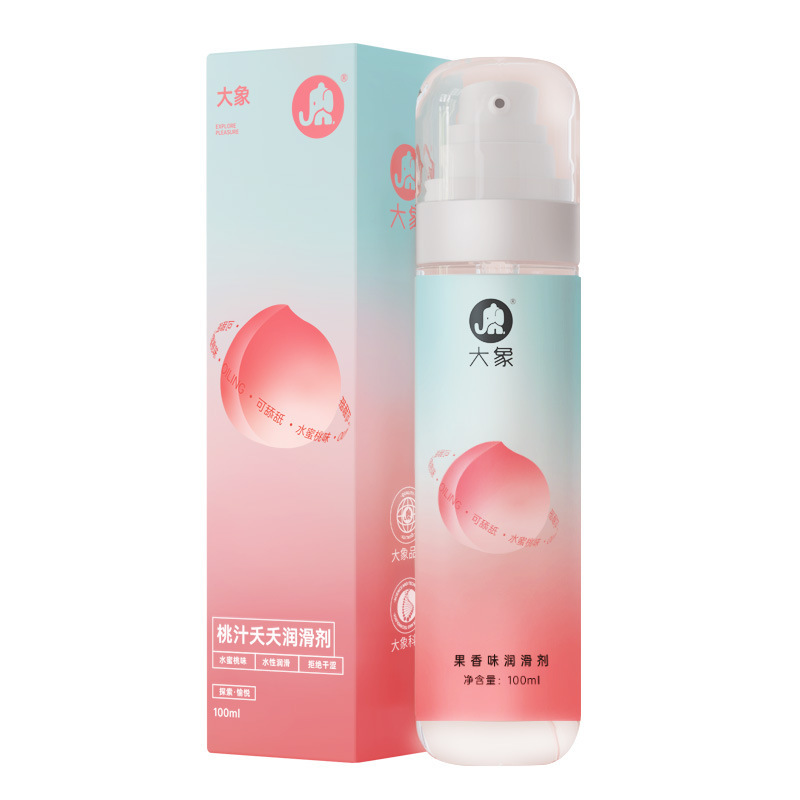 코끼리 복숭아 주스 야오야오 윤활제【100ML】6936406104780【P】