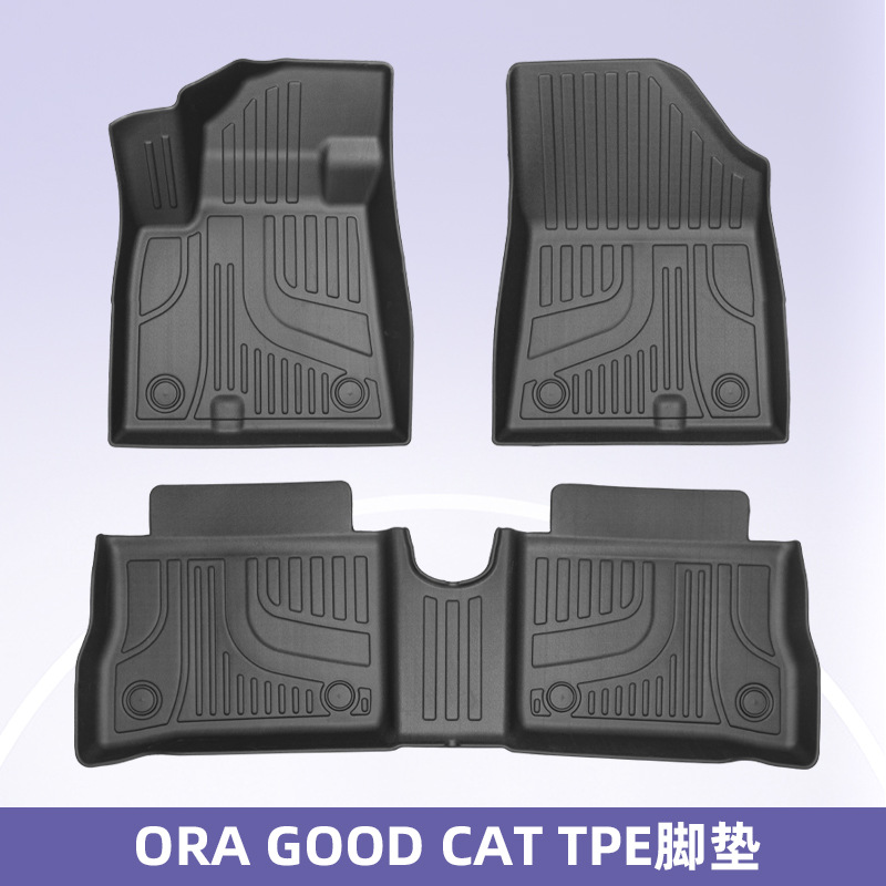 Es adecuado para Euler Good Cat 2021 - 2024 3D todo el tiempo material TPE almohadilla de automóvil almohadilla de suelo antisucio