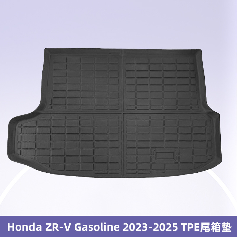 Aplicable para 2023 - 2025 Honda ZR-V 3D para todo el tiempo TPE almohadilla de pie almohadilla del maletero