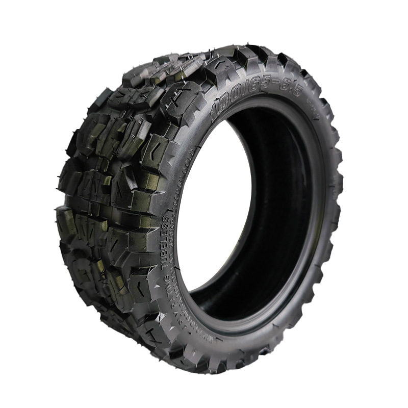 11寸100/65-6.5越野真空轮胎电动滑板车90/65-6.5加厚雪地胎
