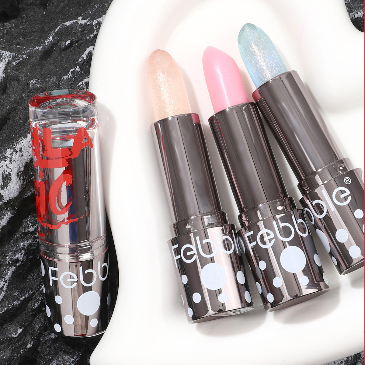 Febble brillo de labios transfronterizo lápiz labial hidratante mate duradero antiadherente al por mayor lápiz labial que cambia de color FBC052