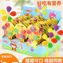 橡皮款网零食橡皮糖果儿旋转儿童糖果糖棒棒糖棒棒皮糖红彩虹软糖