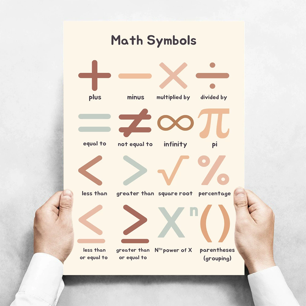 Teaching school poster for early age, early education, training