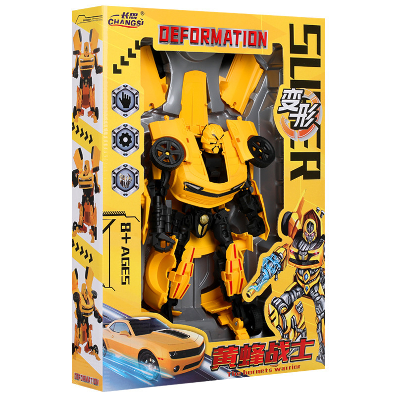 Vehículo de ingeniería de caja grande inventario de juguetes de regalo para niños tienda de suministro de caja de color grande deformación inercial de ingeniería de vehículos