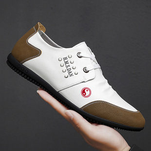 [Wear-Resistant and Comfortable] Tai Chi Men's Shoes Sports Shoes New Genuine Leather Summer Leather Non-Slip Wear-Resistant Men's Tai Chi