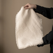 现代简约茶席轻奢高端流苏干泡席隔热桌布茶垫子餐垫布艺茶具配件