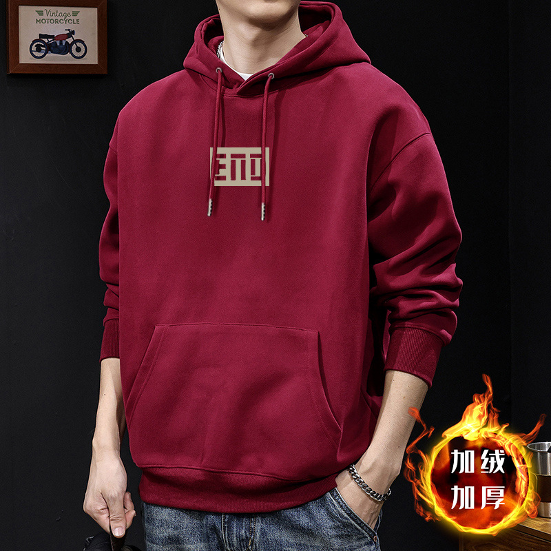 Chaqueta encapuchada de hombre marca de moda de terciopelo de primavera y otoño de hombre nueva chaqueta blanca de moda de hombre chaqueta de moda