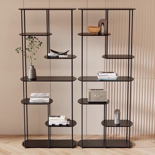 Iron Multi-Layer Indoor Flower Shelf Plant Rack Potted Plant Bracket Storage Rack Home Living Room Balcony Floor-Standing Bookshelf