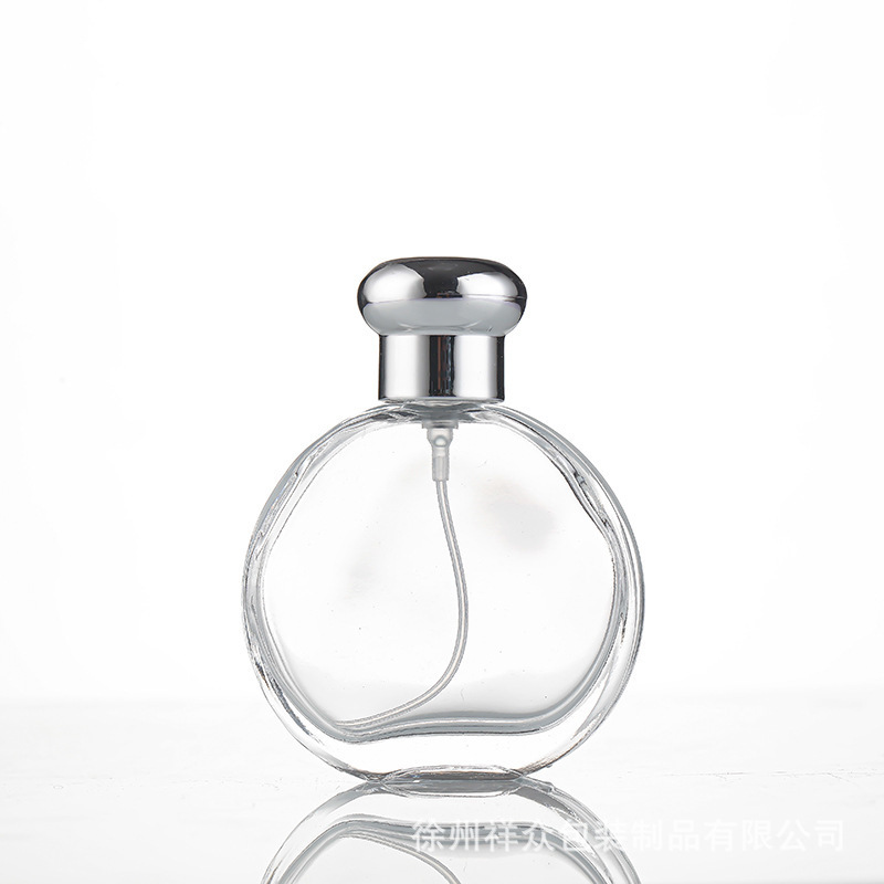 Botellas de vidrio de perfumes de alta calidad, botellas de pulverización ultra delgadas, botellas de perfumes de fondo grueso, botellas de spray 50ml 100ml image 7