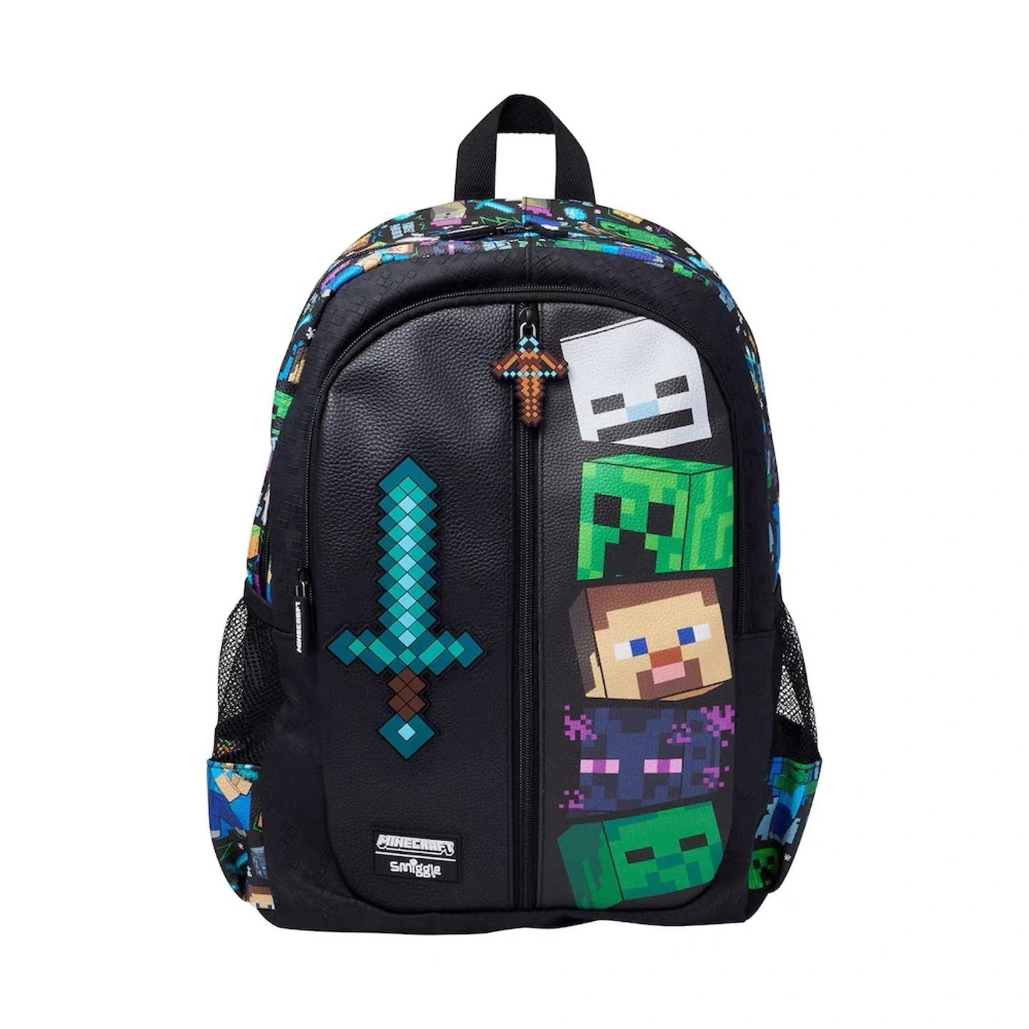 Smiggle grande kt Stitch mochila de gran capacidad de descompresión de doble hombro de dibujos animados
