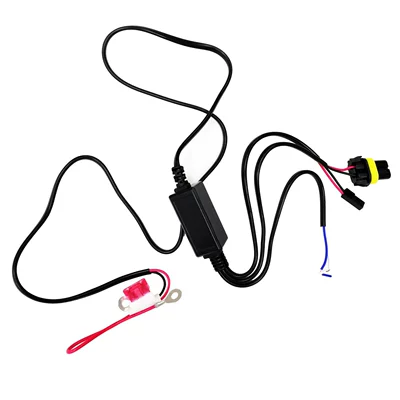 Vehicle HID Xenon Lamp Xenon Lamp Ballast Set H4 - motorcycle-light-swing-angle-light-wiring-harness