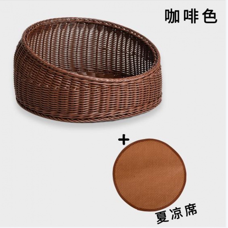 브라운 컬러에는 매트와 고양이 공이 함께 제공됩니다.