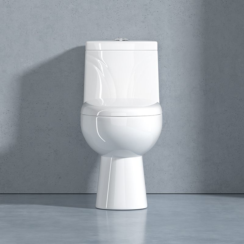 Antibacterial powerful flush toilet, direct flush toilet, bathroom water pumping, small-sized toilet, household sitting toilet, factory direct sales full figure