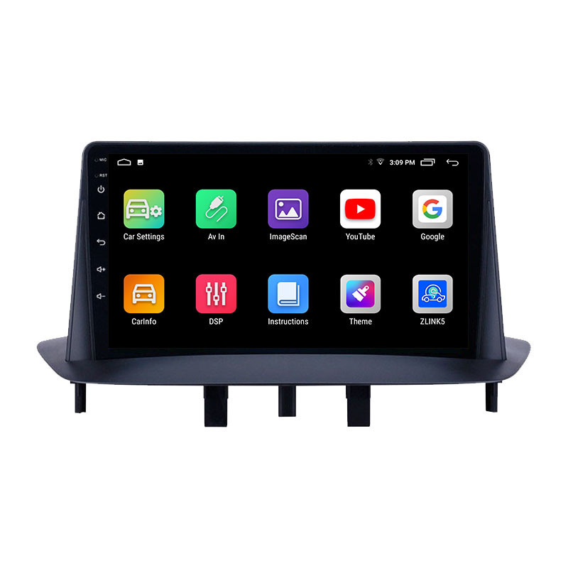 Cross-Border Applicable 09-14 Renault Megane 3 Android Large Screen Central Control Navigation Gps Bluetooth Reversing Carplay