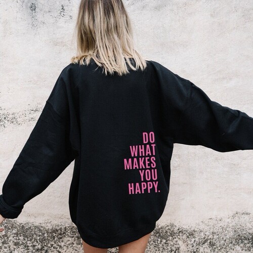 XS-5X European size women's letter print retro floral crew neck loose hooded casual versatile t-shirt