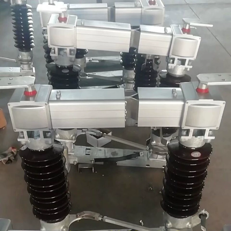 Высоковольтный разъединитель GW4-35KV/630A-1000A открытый столб переменного тока ножа и тормоз динамические контакты