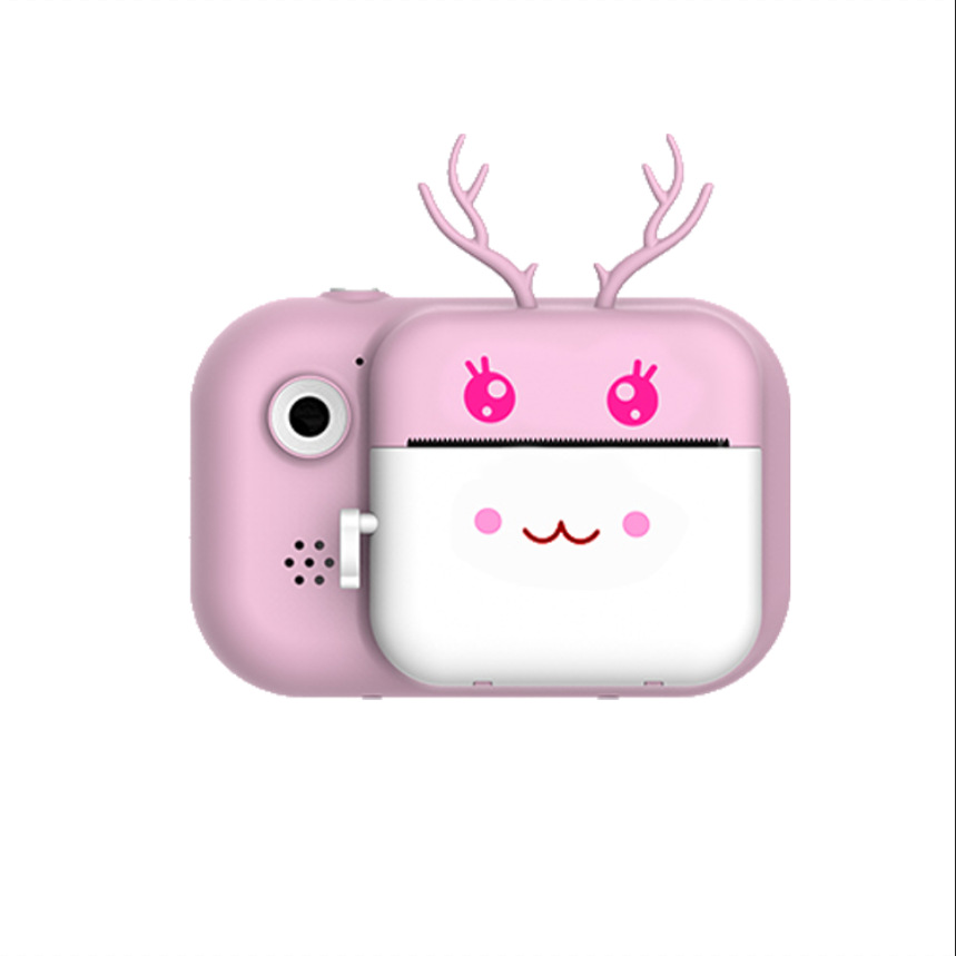 Cámara polaroid de la lente dual del pixel de la foto imprimible HD 2400W de la cámara digital de los niños transfronterizos C11