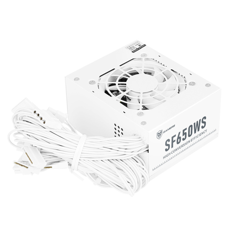 SFXフルモジュールホワイト500W/600W/700W/750WミニITX/MATXデスクトップ小型シャーシ電源|undefined
