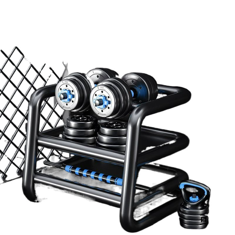 Men's dumbbells for gym, equipment, adjustable set