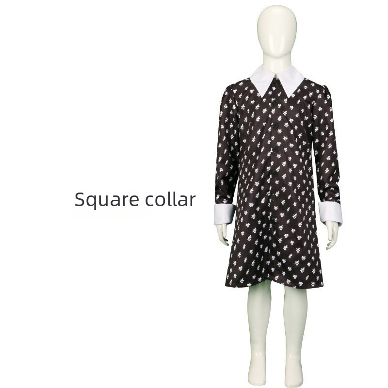 Adams Family Cosplay Dress 7