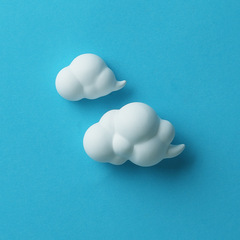 Cartoon cute little cloud refrigerator magnet Chinese wind auspicious cloud magnet three-dimensional magnet magnet magnet cultural and creative products