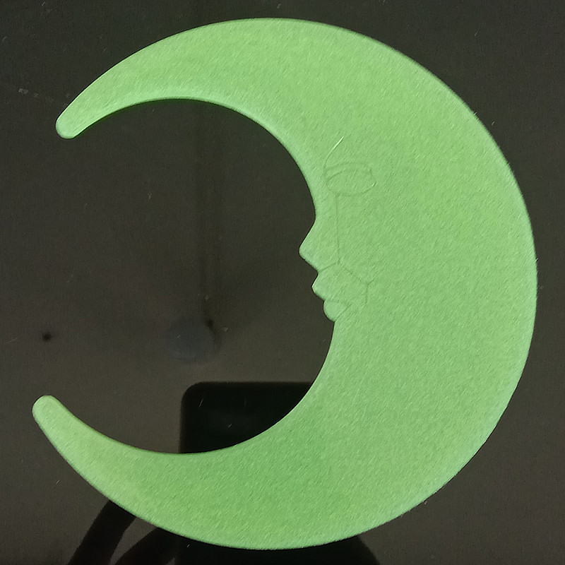 Estrellas nocturnas, luna, pared luminosa pegada a la Sala de estar del dormitorio, decoración de la pared de la fiesta, pegatinas fluorescentes de distribución transfronteriza
