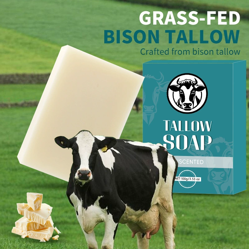 Трансграничный экспорт мыло из сала, мыло из коровьего жира, очищающее мыло для ванны, молочное мыло ручной работы, очищающее мыло