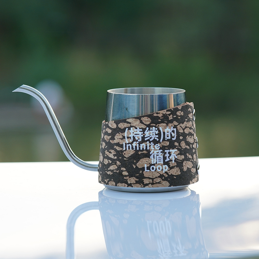 Regalos de negocios residuos de café mano set de café camping equipo de café portátil cafetera de café