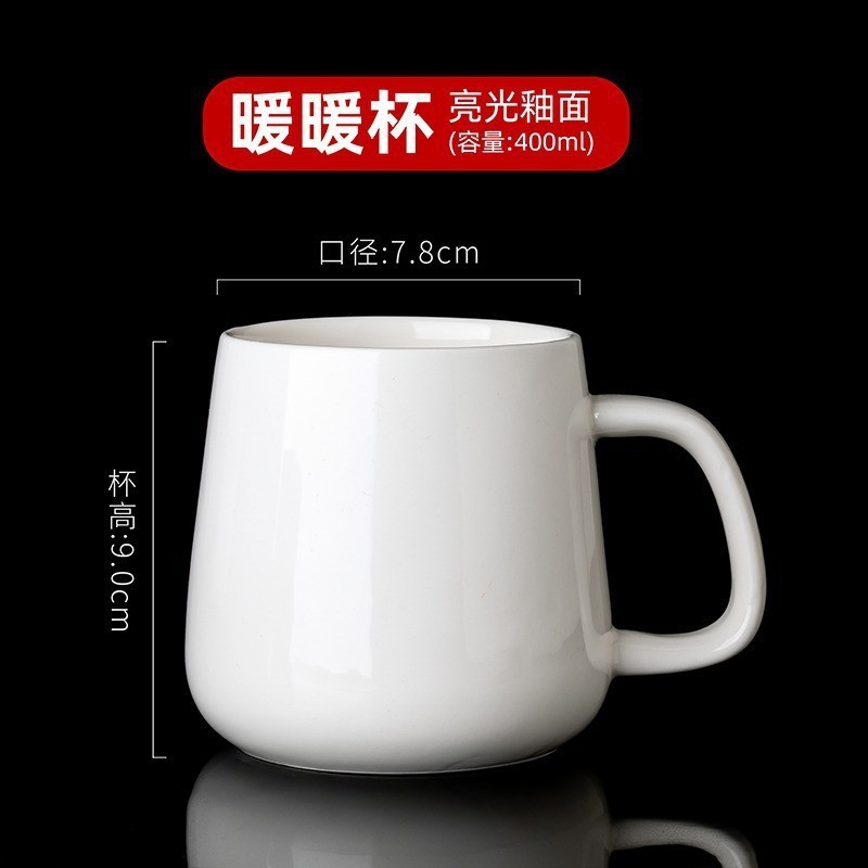 Fábrica al por mayor de tazas de cerámica para fijar regalos festivos de cerámica impresión de regalos LOGO foto grabado