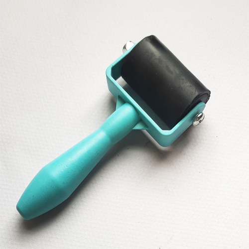 Wholesale printmaking ink roller diamond painting rubber roller 3.5cm children's handmade wooden board painting tools plastic roller