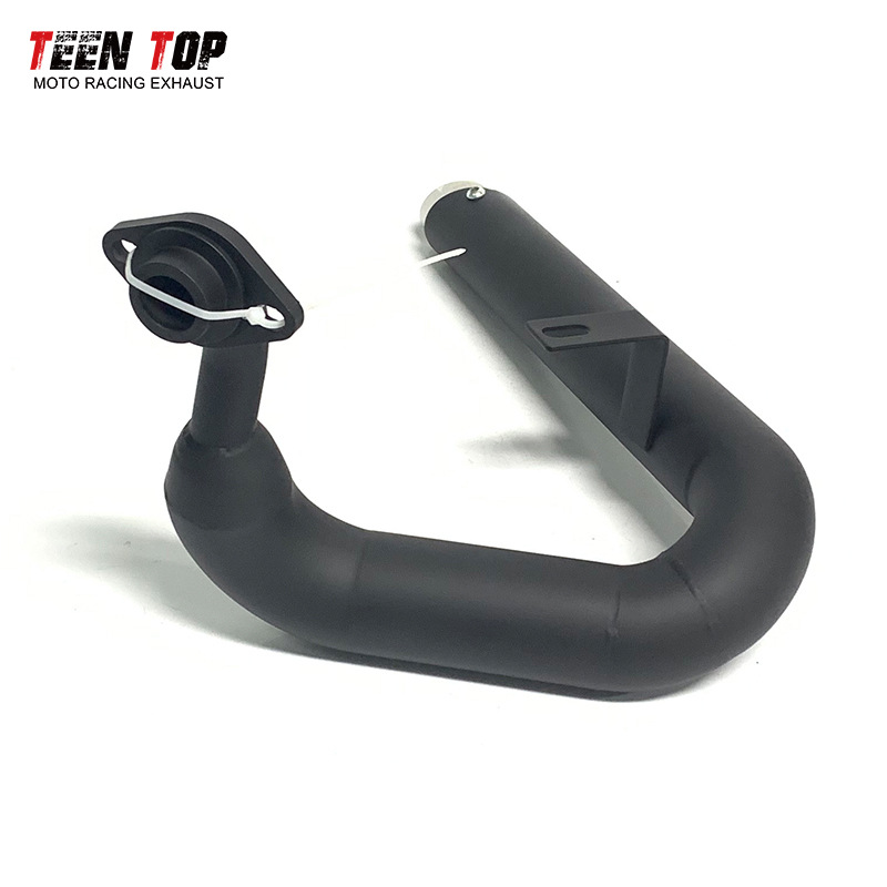 Motorcycle Exhaust Pipe Modified Yamaha Xv125 Xv250 Retro Stainless Steel Exhaust Pipe Silencer