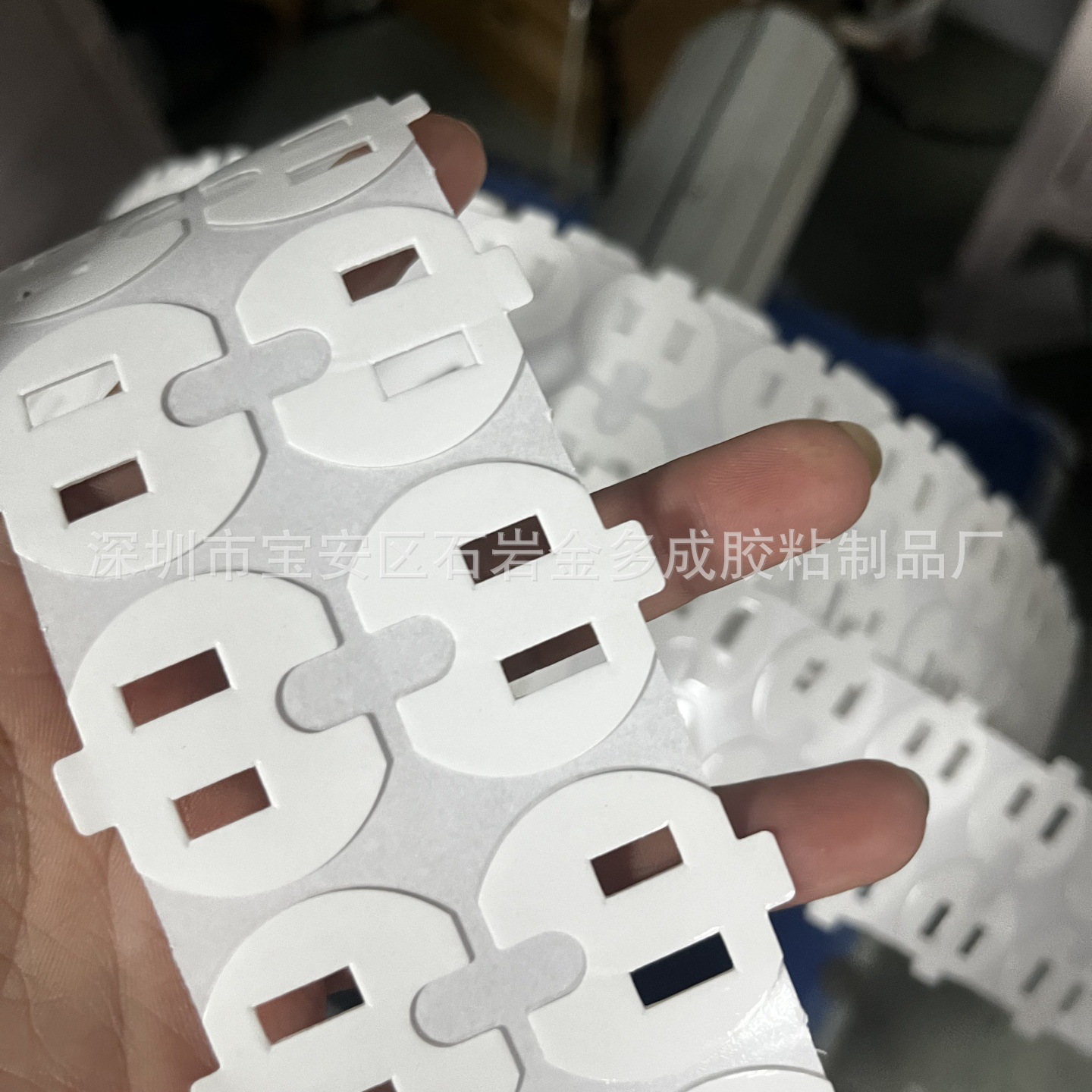 透明双面胶强力固定贴片物体贴墙贴带撕口亚克力垫片高粘力车用