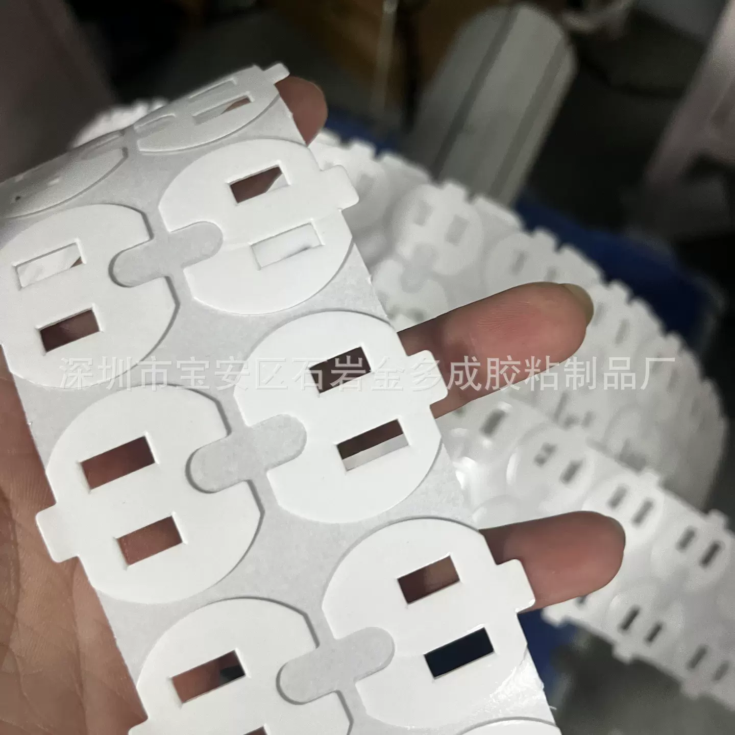 透明双面胶强力固定贴片物体贴墙贴带撕口亚克力垫片高粘力