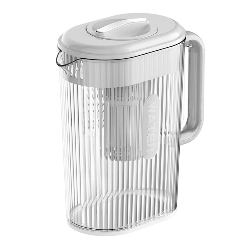 Refrigeradores domésticos de ollas de agua fría resistentes a altas temperaturas de lujo ligero tazas de agua fría de gran capacidad cubos de bebidas de verano tazas de té de frutas