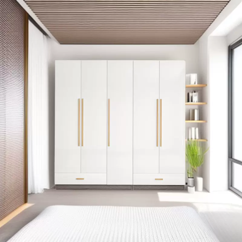 家具定做衣柜现代简约出租房用卧室收纳柜衣橱家用小户型版式衣柜