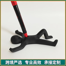 跨境爆款创意发泄笔插笔筒火柴人造型笔筒桌面装饰摆件收纳3D打印