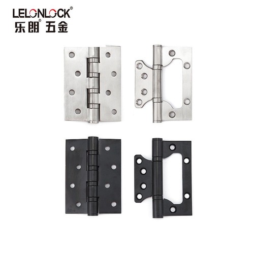 Stainless steel 304 European standard invisible door thickened hinges indoor concierge door hinges without punching bearing hinges