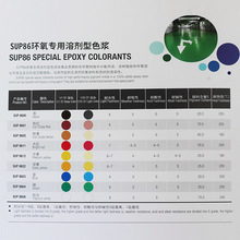 世名环氧色浆SUP86系列无溶剂色浆地坪漆色浆环氧彩砂自流平色浆