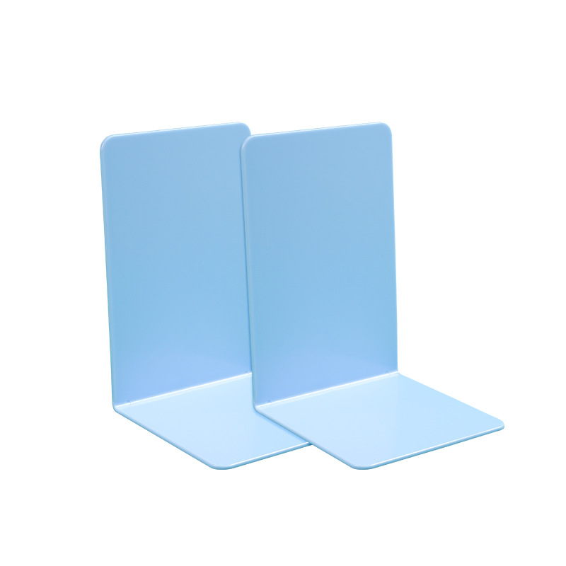 Estantería de acrílico transparente grueso soporte de libro tipo L soporte de libro fijo de escritorio artefacto de almacenamiento de libros