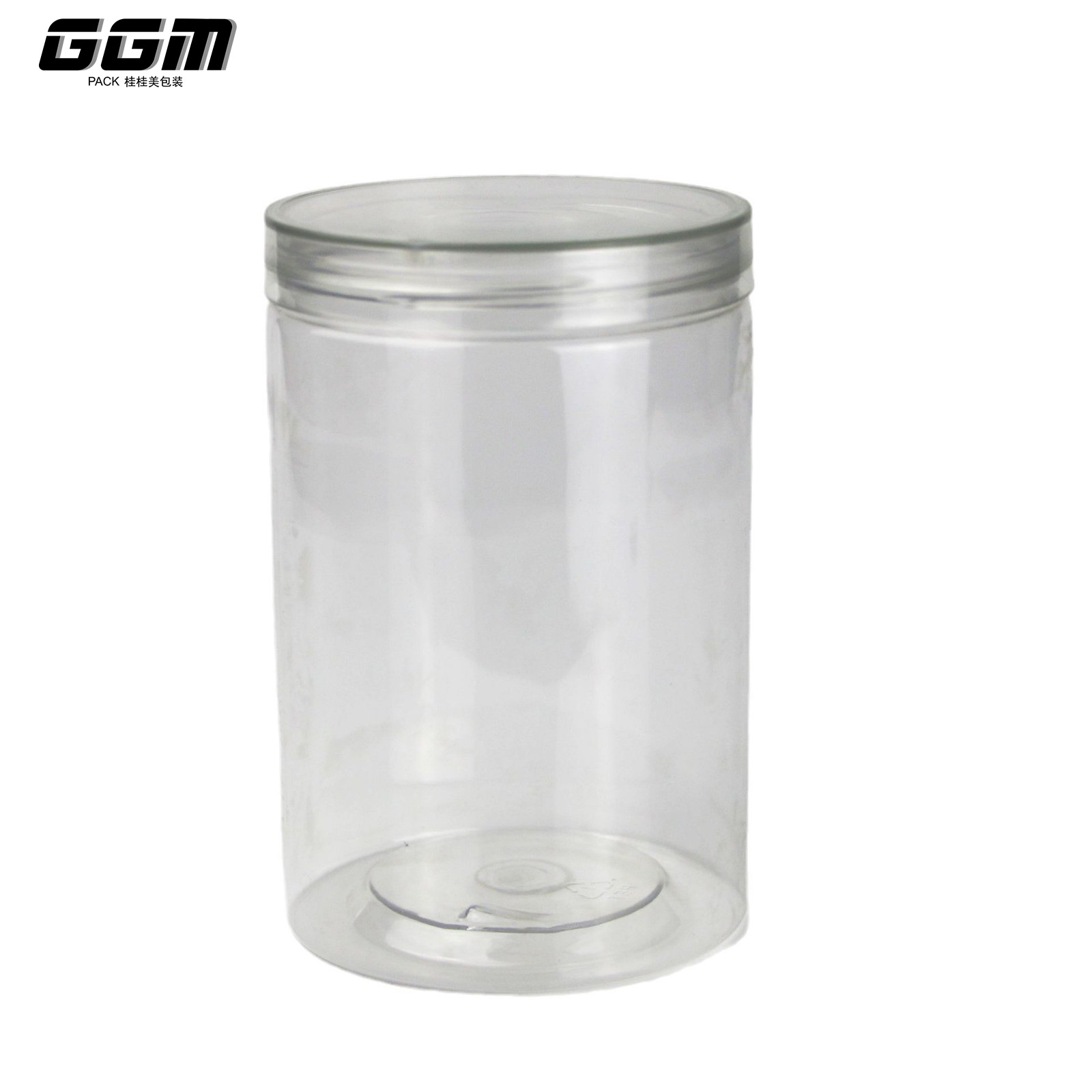 批发600ml易拉罐坚果零食饼干糖果酱菜PET罐分装包装瓶密封防潮