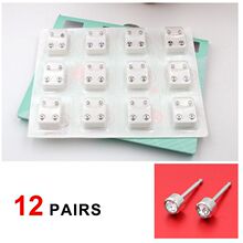 316钢打耳洞耳钉耳枪打耳子弹低痛穿耳耳针穿耳器不过敏枪钉