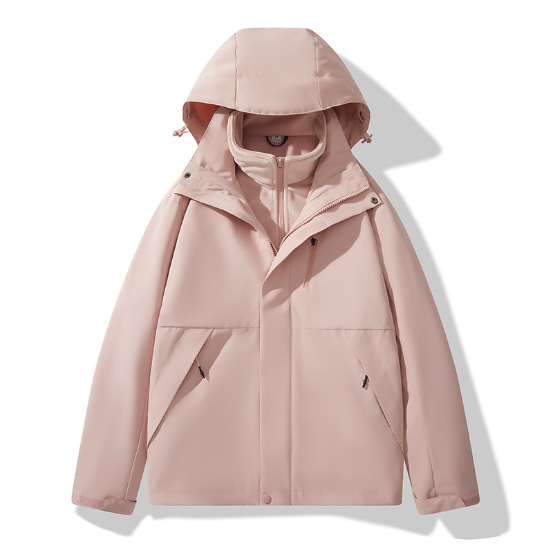 Прямая трансляция взрывной штурмовой одежды для мужчин и женщин три в одном съемный бархат