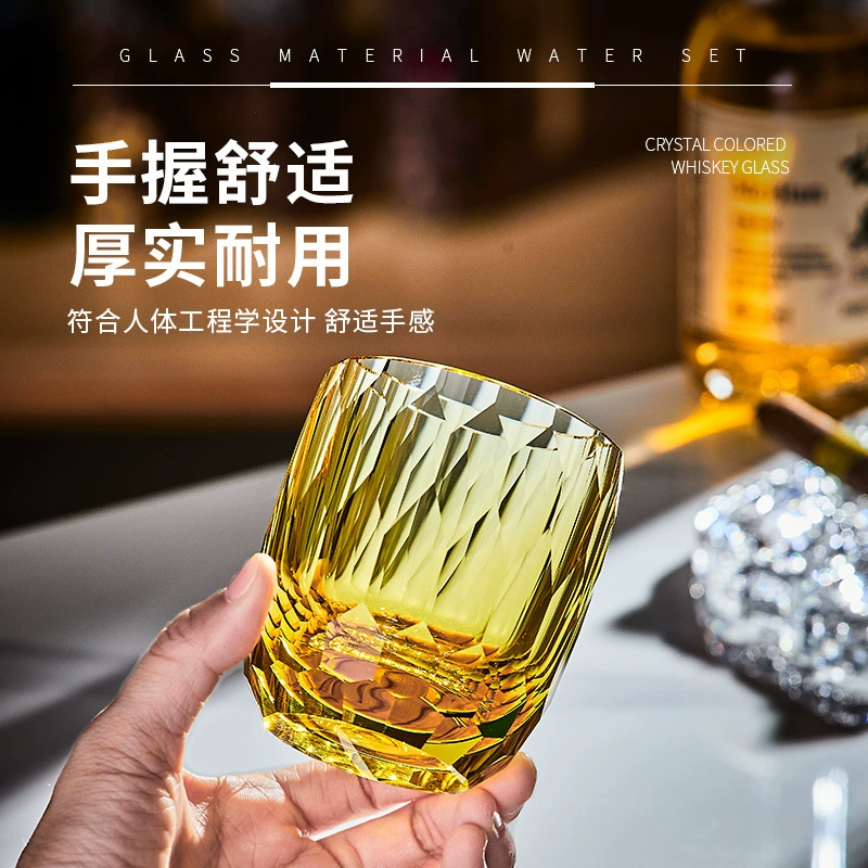Стакан Crystal для виски, бокал для вина, увеличенная толщина