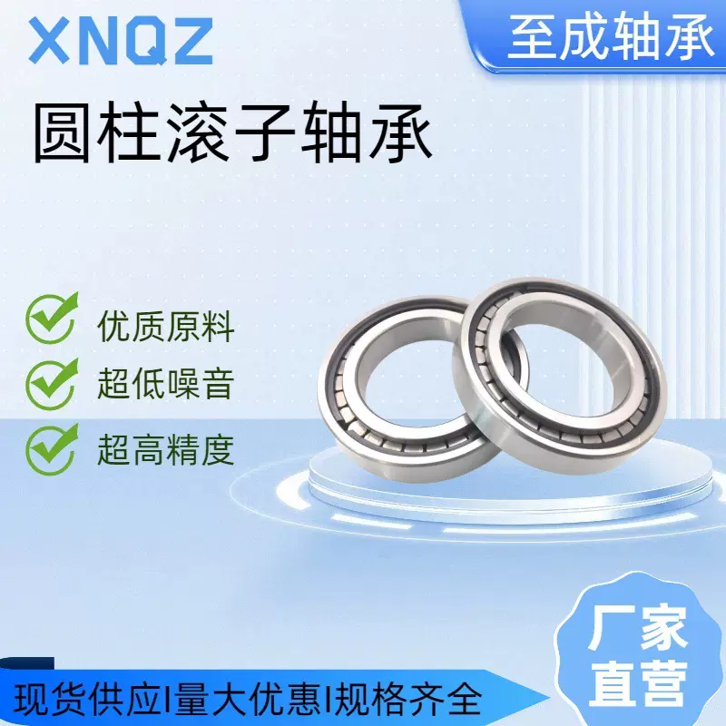 满装圆柱滚子轴承NCF303 NCF304 NCF305 NCF306 NCF307 --NCF320